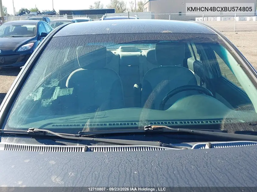 2011 HYUNDAI ACCENT VIN KMHCN4BCXBU574805 — фото 17
