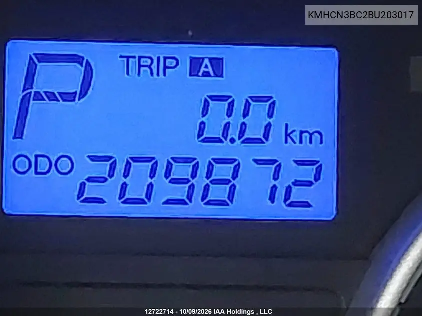 2011 HYUNDAI ACCENT VIN KMHCN3BC2BU203017 — фото 16