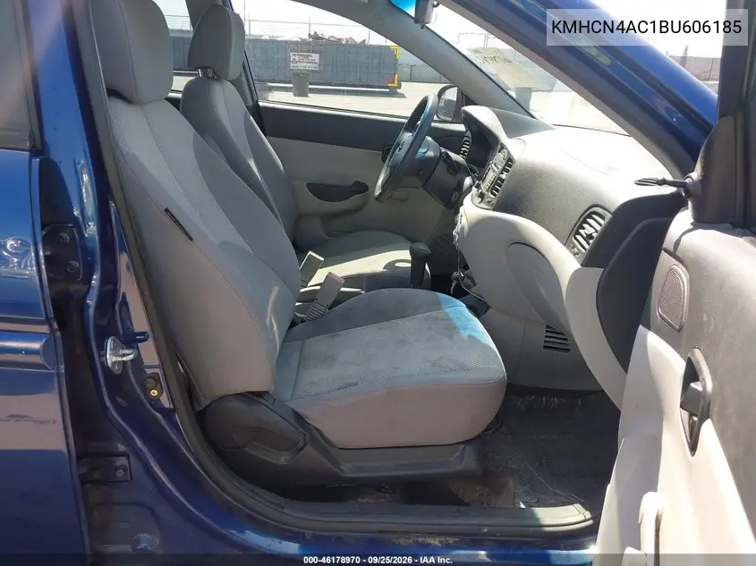 2011 HYUNDAI ACCENT VIN KMHCN4AC1BU606185 — фото 5