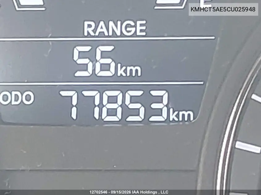 2012 HYUNDAI ACCENT VIN KMHCT5AE5CU025948 — фото 16