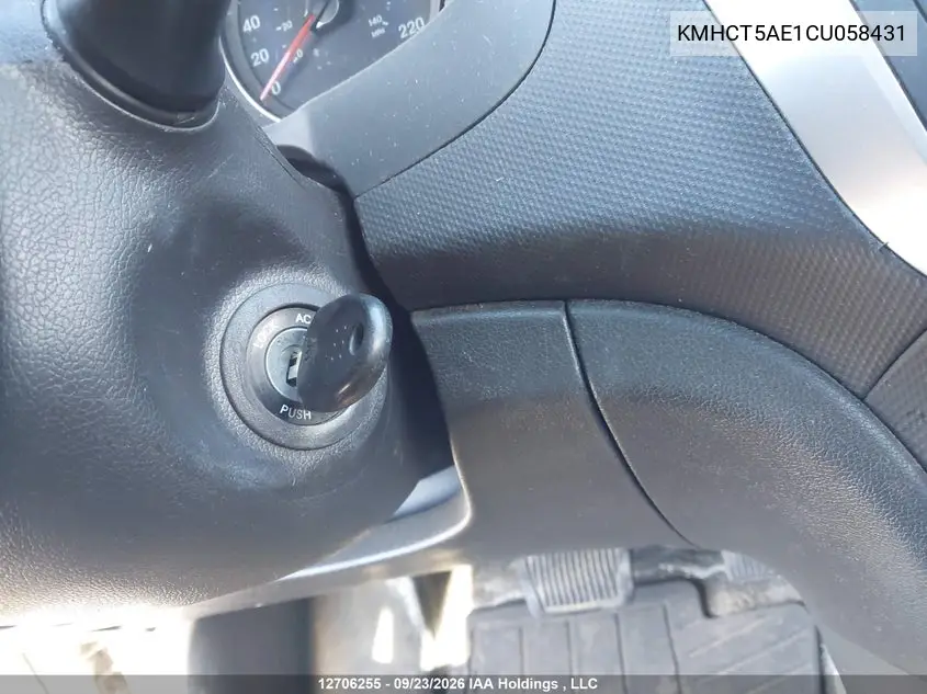 2012 HYUNDAI ACCENT VIN KMHCT5AE1CU058431 — фото 10