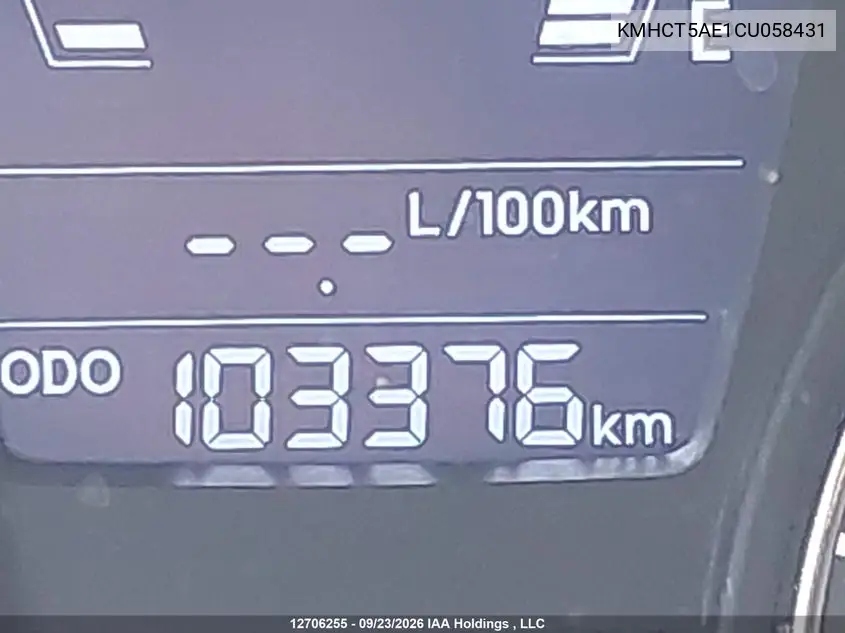 2012 HYUNDAI ACCENT VIN KMHCT5AE1CU058431 — фото 14
