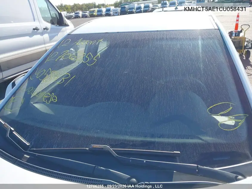 2012 HYUNDAI ACCENT VIN KMHCT5AE1CU058431 — фото 16