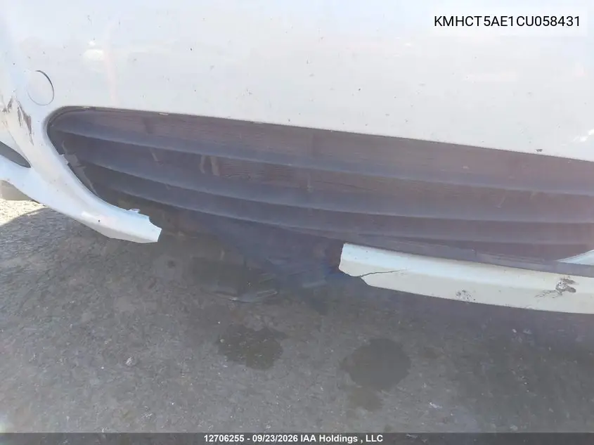 2012 HYUNDAI ACCENT VIN KMHCT5AE1CU058431 — фото 6