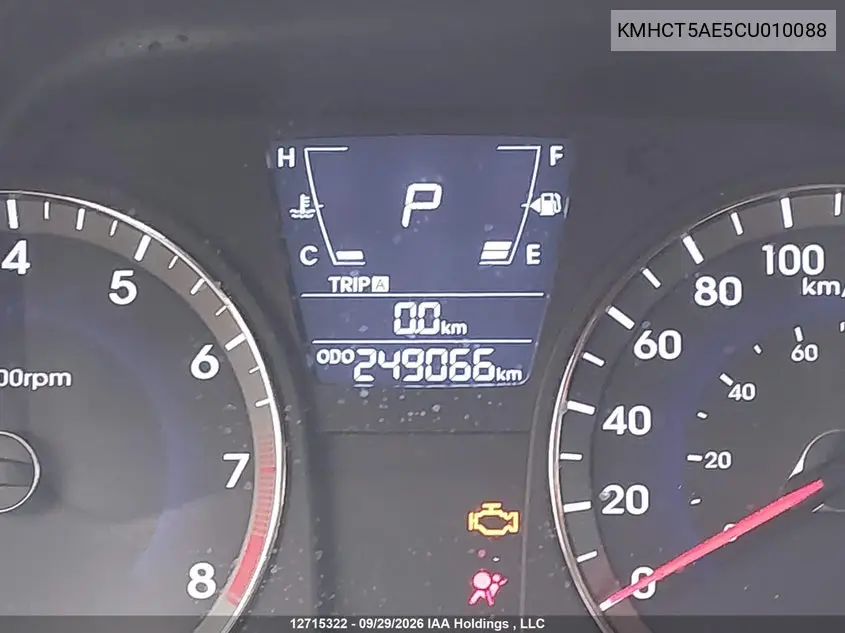 2012 HYUNDAI ACCENT VIN KMHCT5AE5CU010088 — фото 15