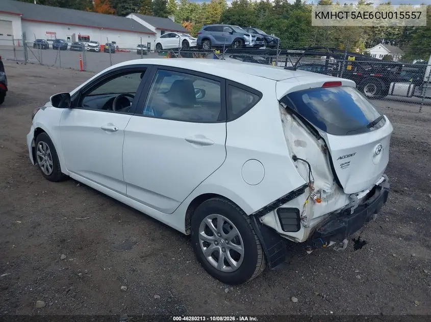 2012 HYUNDAI ACCENT VIN KMHCT5AE6CU015557 — фото 3