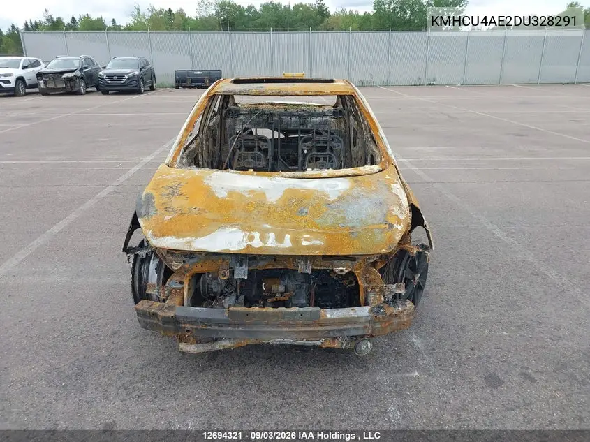 2013 HYUNDAI ACCENT VIN KMHCU4AE2DU328291 — фото 11