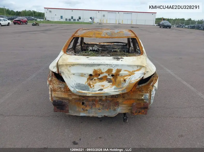 2013 HYUNDAI ACCENT VIN KMHCU4AE2DU328291 — фото 15
