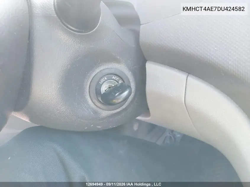 2013 HYUNDAI ACCENT VIN KMHCT4AE7DU424582 — фото 11