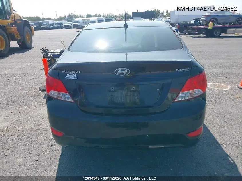 2013 HYUNDAI ACCENT VIN KMHCT4AE7DU424582 — фото 16
