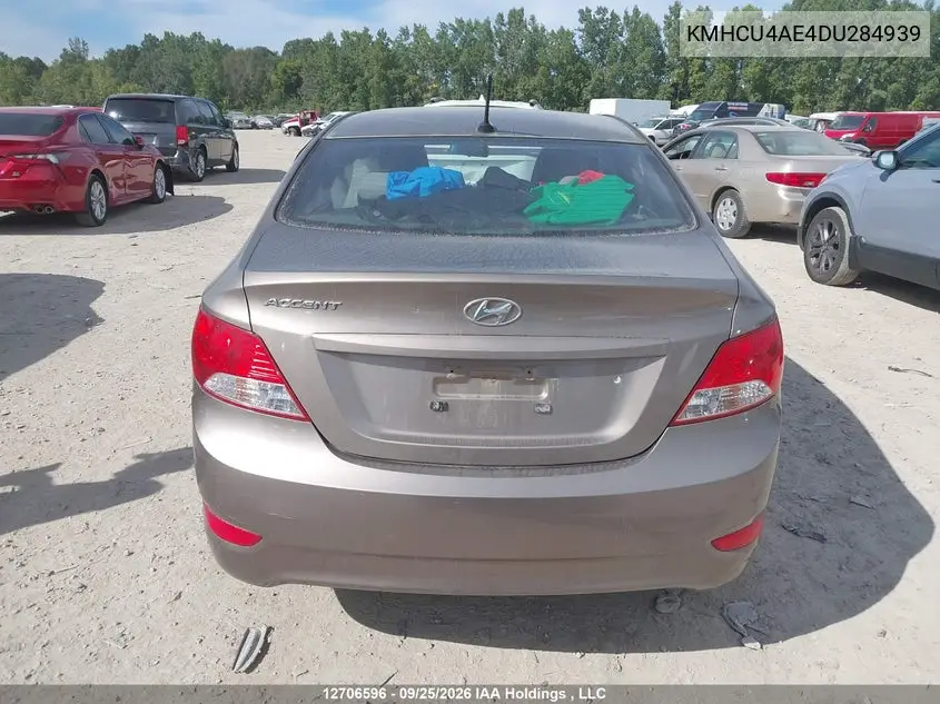 2013 HYUNDAI ACCENT VIN KMHCU4AE4DU284939 — фото 16