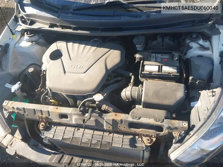 2013 HYUNDAI ACCENT VIN KMHCT5AE5DU060040 — фото 10