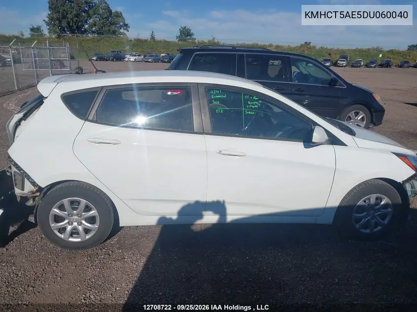 2013 HYUNDAI ACCENT VIN KMHCT5AE5DU060040 — фото 14