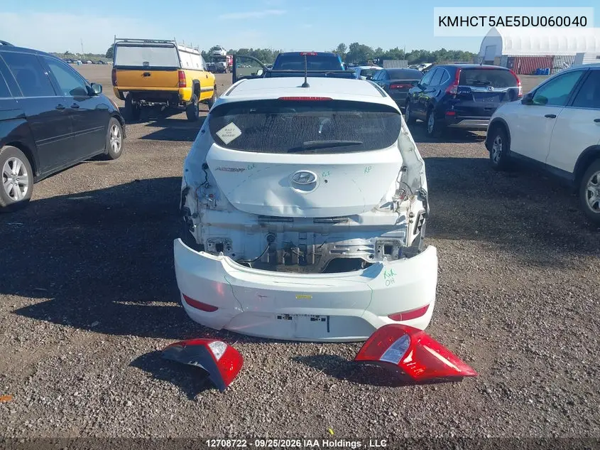 2013 HYUNDAI ACCENT VIN KMHCT5AE5DU060040 — фото 17