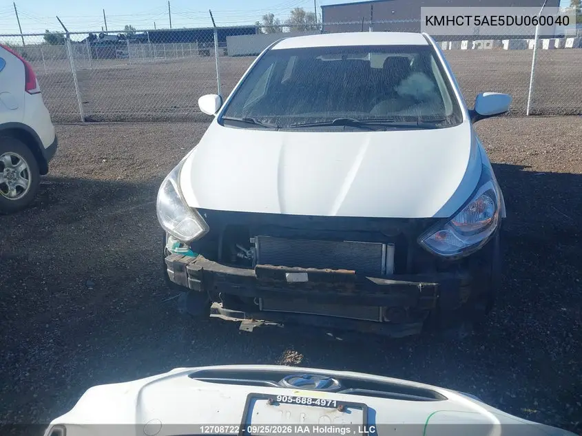 2013 HYUNDAI ACCENT VIN KMHCT5AE5DU060040 — фото 6