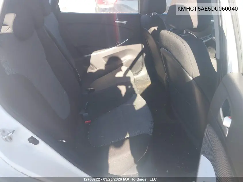 2013 HYUNDAI ACCENT VIN KMHCT5AE5DU060040 — фото 8