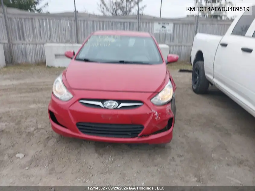 2013 HYUNDAI ACCENT VIN KMHCT4AE6DU489519 — фото 13