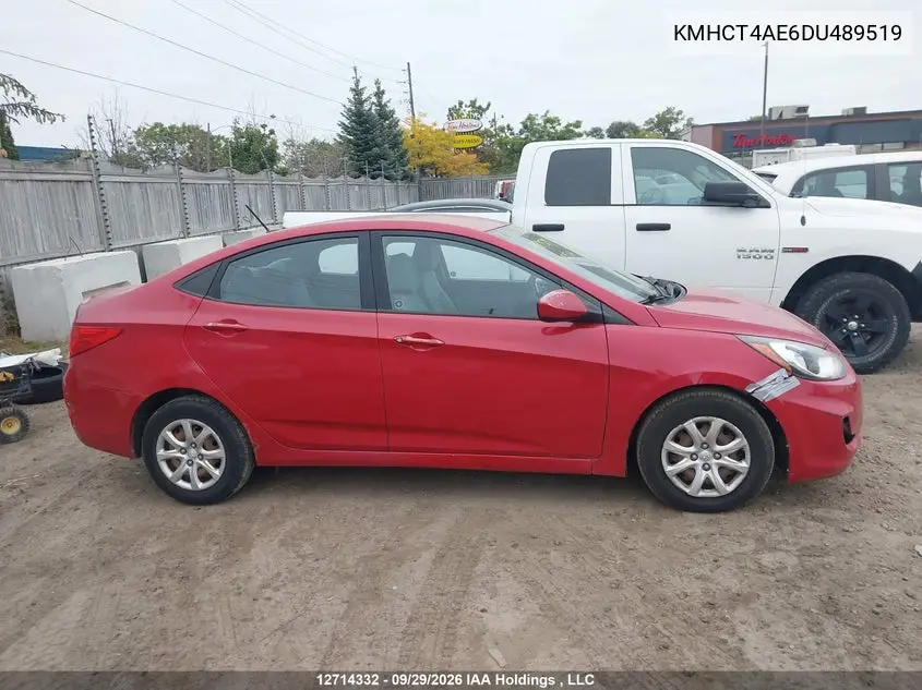 2013 HYUNDAI ACCENT VIN KMHCT4AE6DU489519 — фото 14