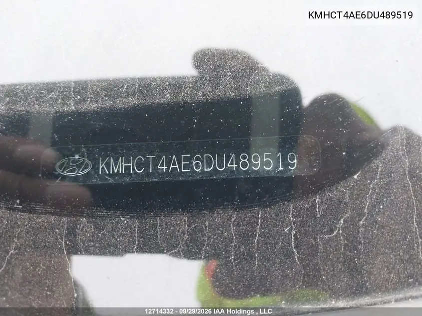 2013 HYUNDAI ACCENT VIN KMHCT4AE6DU489519 — фото 18