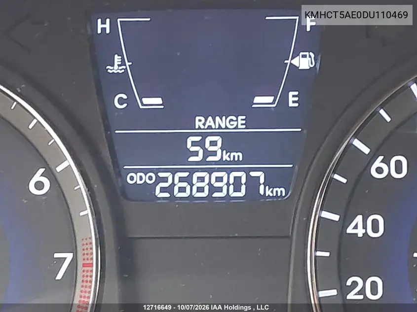 2013 HYUNDAI ACCENT VIN KMHCT5AE0DU110469 — фото 15