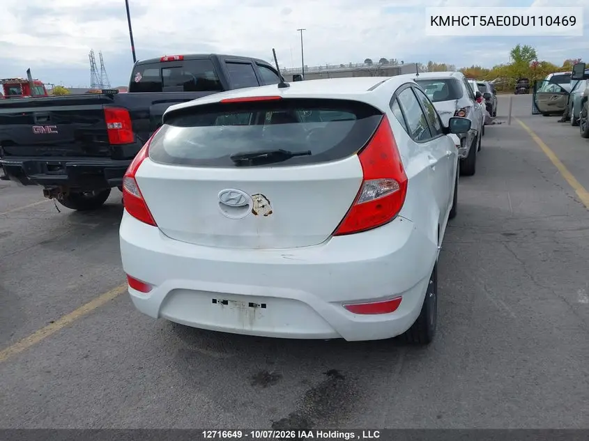 2013 HYUNDAI ACCENT VIN KMHCT5AE0DU110469 — фото 16