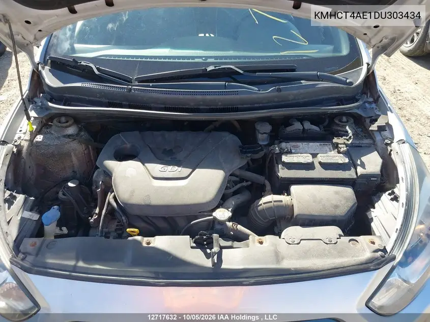 2013 HYUNDAI ACCENT VIN KMHCT4AE1DU303434 — фото 10