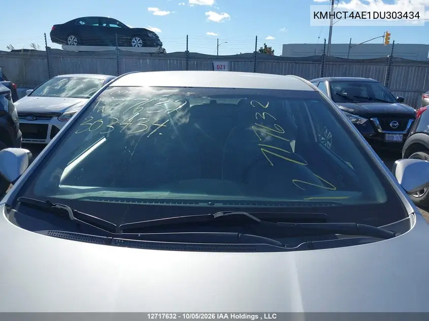 2013 HYUNDAI ACCENT VIN KMHCT4AE1DU303434 — фото 17