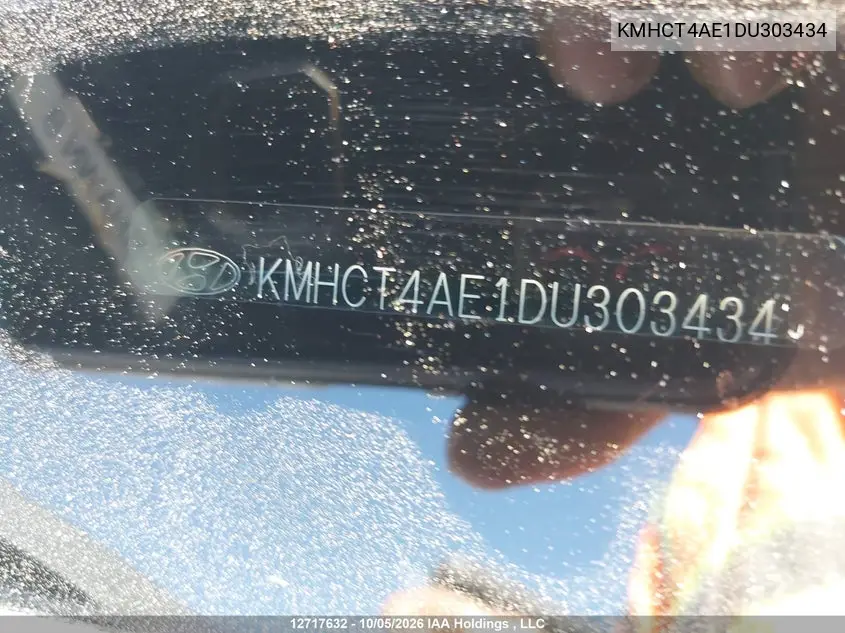 2013 HYUNDAI ACCENT VIN KMHCT4AE1DU303434 — фото 19