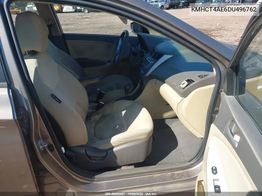 2013 HYUNDAI ACCENT VIN KMHCT4AE6DU496762 — фото 5