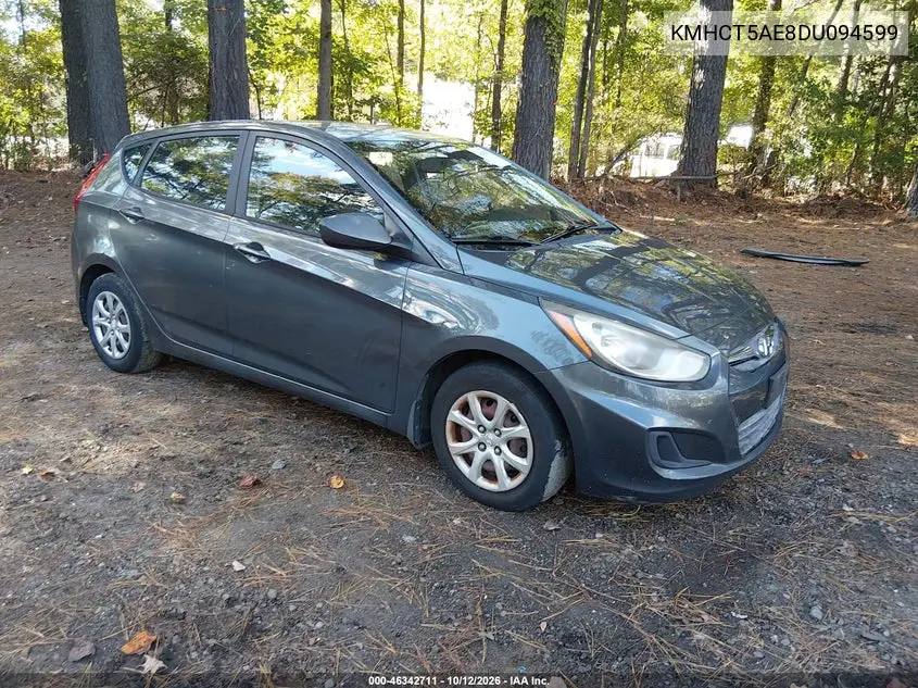 HYUNDAI ACCENT 2013, VIN KMHCT5AE8DU094599