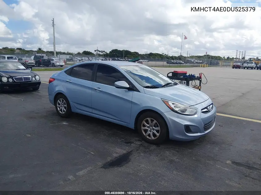 HYUNDAI ACCENT 2013, VIN KMHCT4AE0DU525379