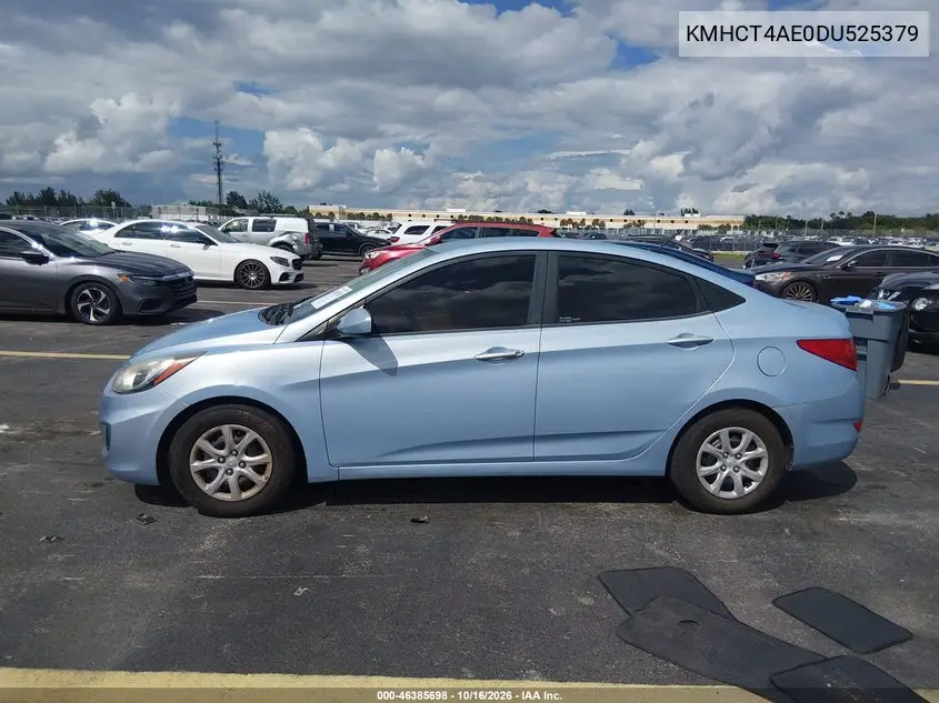 2013 HYUNDAI ACCENT VIN KMHCT4AE0DU525379 — фото 14