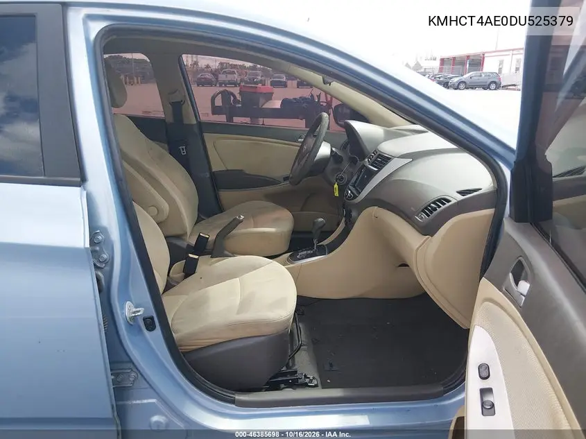 2013 HYUNDAI ACCENT VIN KMHCT4AE0DU525379 — фото 5