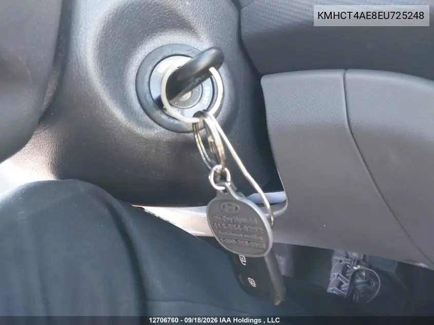 2014 HYUNDAI ACCENT VIN KMHCT4AE8EU725248 — фото 11