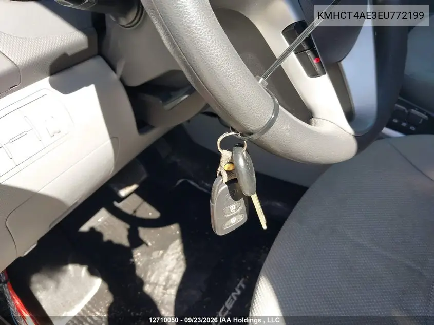 2014 HYUNDAI ACCENT VIN KMHCT4AE3EU772199 — фото 11