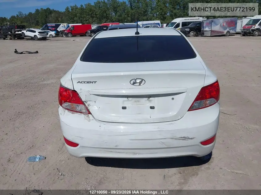 2014 HYUNDAI ACCENT VIN KMHCT4AE3EU772199 — фото 16