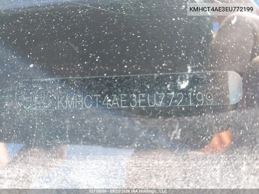 2014 HYUNDAI ACCENT VIN KMHCT4AE3EU772199 — фото 17