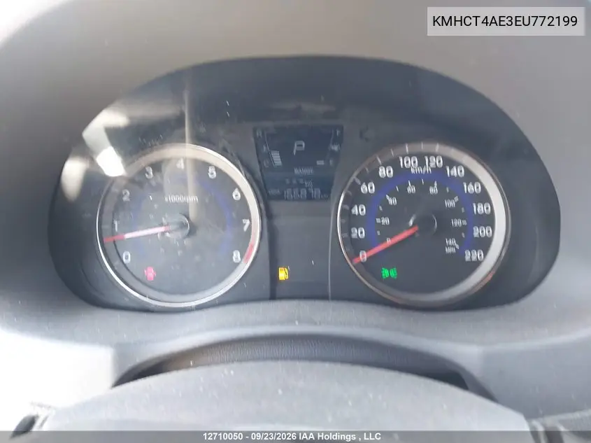 2014 HYUNDAI ACCENT VIN KMHCT4AE3EU772199 — фото 7