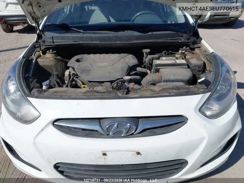 2014 HYUNDAI ACCENT VIN KMHCT4AE3EU770615 — фото 10