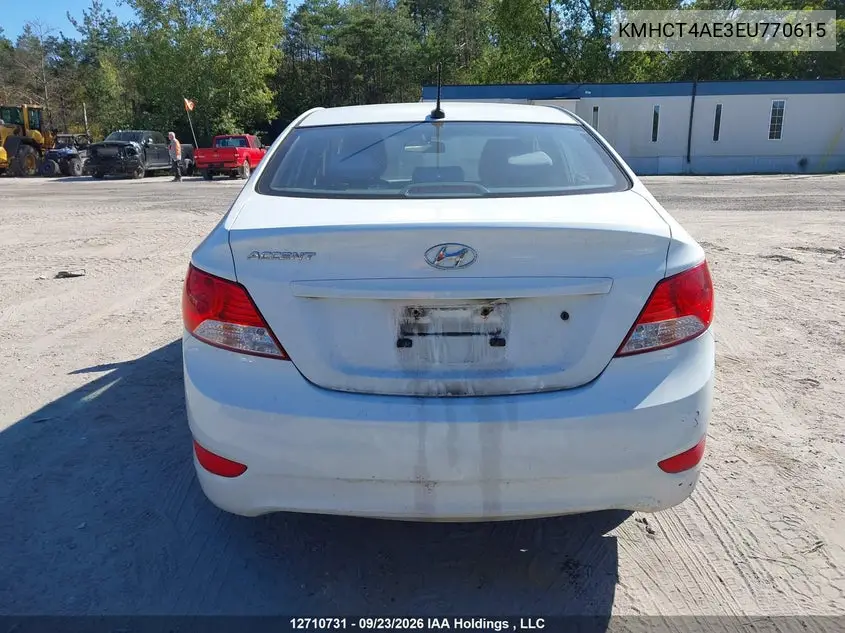 2014 HYUNDAI ACCENT VIN KMHCT4AE3EU770615 — фото 16