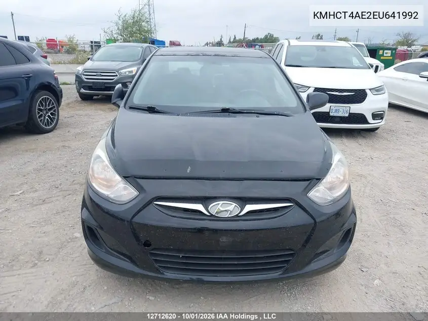 2014 HYUNDAI ACCENT VIN KMHCT4AE2EU641992 — фото 12