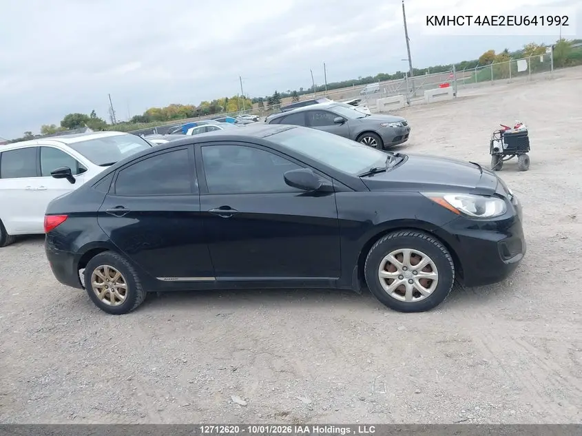2014 HYUNDAI ACCENT VIN KMHCT4AE2EU641992 — фото 13
