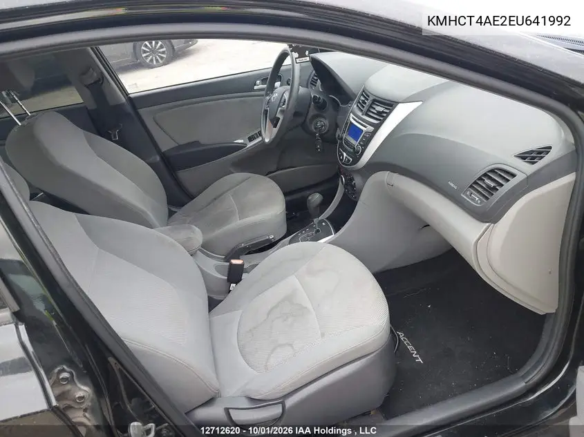 2014 HYUNDAI ACCENT VIN KMHCT4AE2EU641992 — фото 5