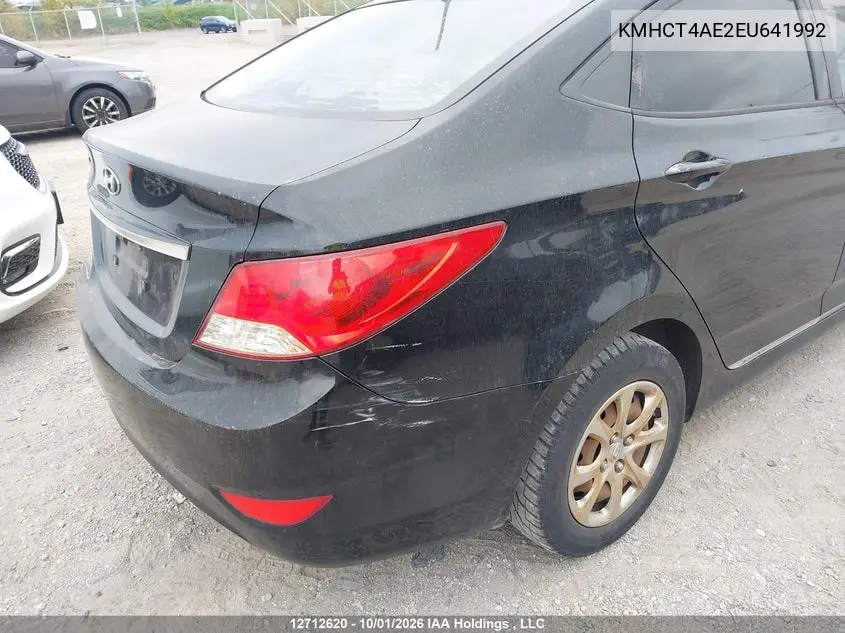 2014 HYUNDAI ACCENT VIN KMHCT4AE2EU641992 — фото 6