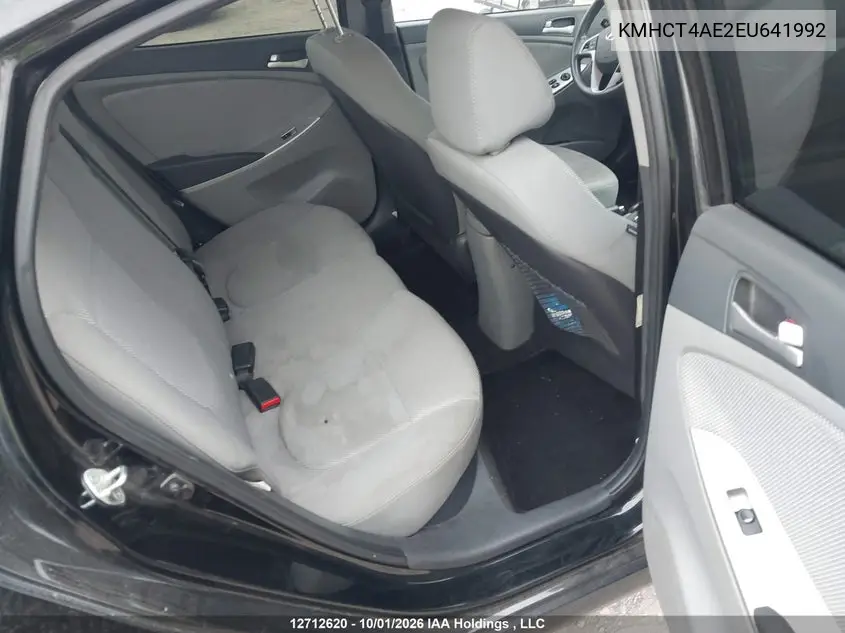 2014 HYUNDAI ACCENT VIN KMHCT4AE2EU641992 — фото 8