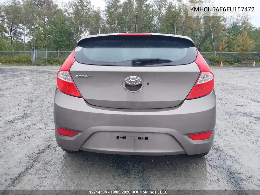 2014 HYUNDAI ACCENT VIN KMHCU5AE6EU157472 — фото 17
