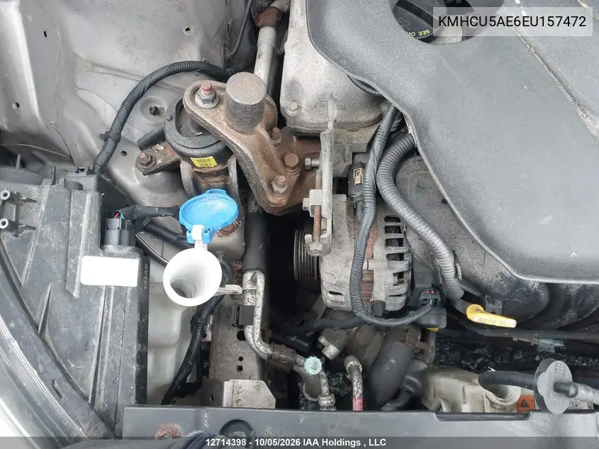 2014 HYUNDAI ACCENT VIN KMHCU5AE6EU157472 — фото 6