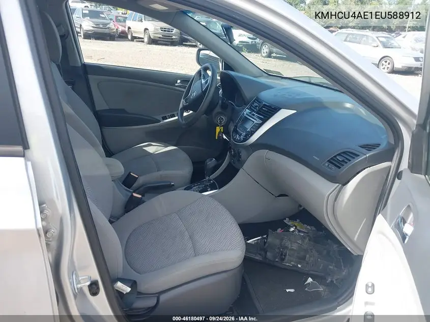 2014 HYUNDAI ACCENT VIN KMHCU4AE1EU588912 — фото 5