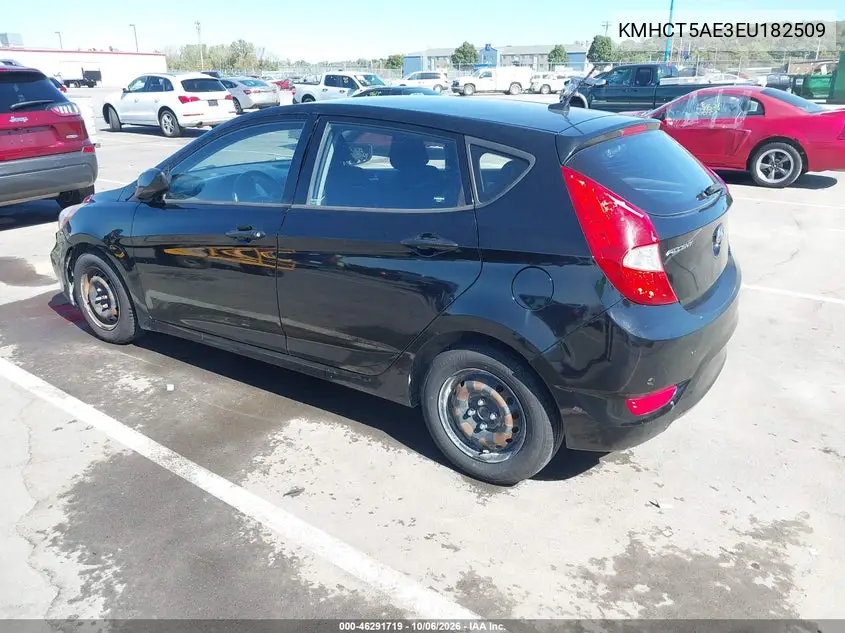 2014 HYUNDAI ACCENT VIN KMHCT5AE3EU182509 — фото 3