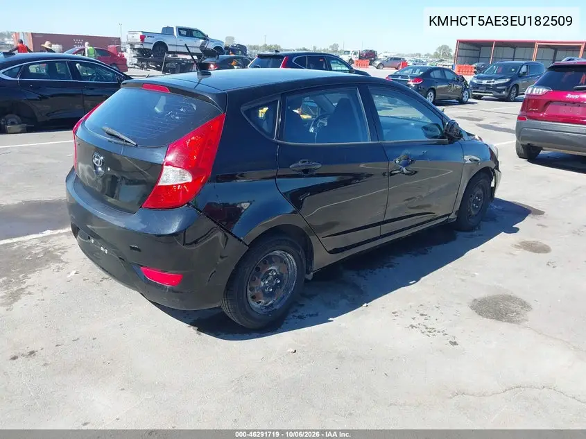 2014 HYUNDAI ACCENT VIN KMHCT5AE3EU182509 — фото 4